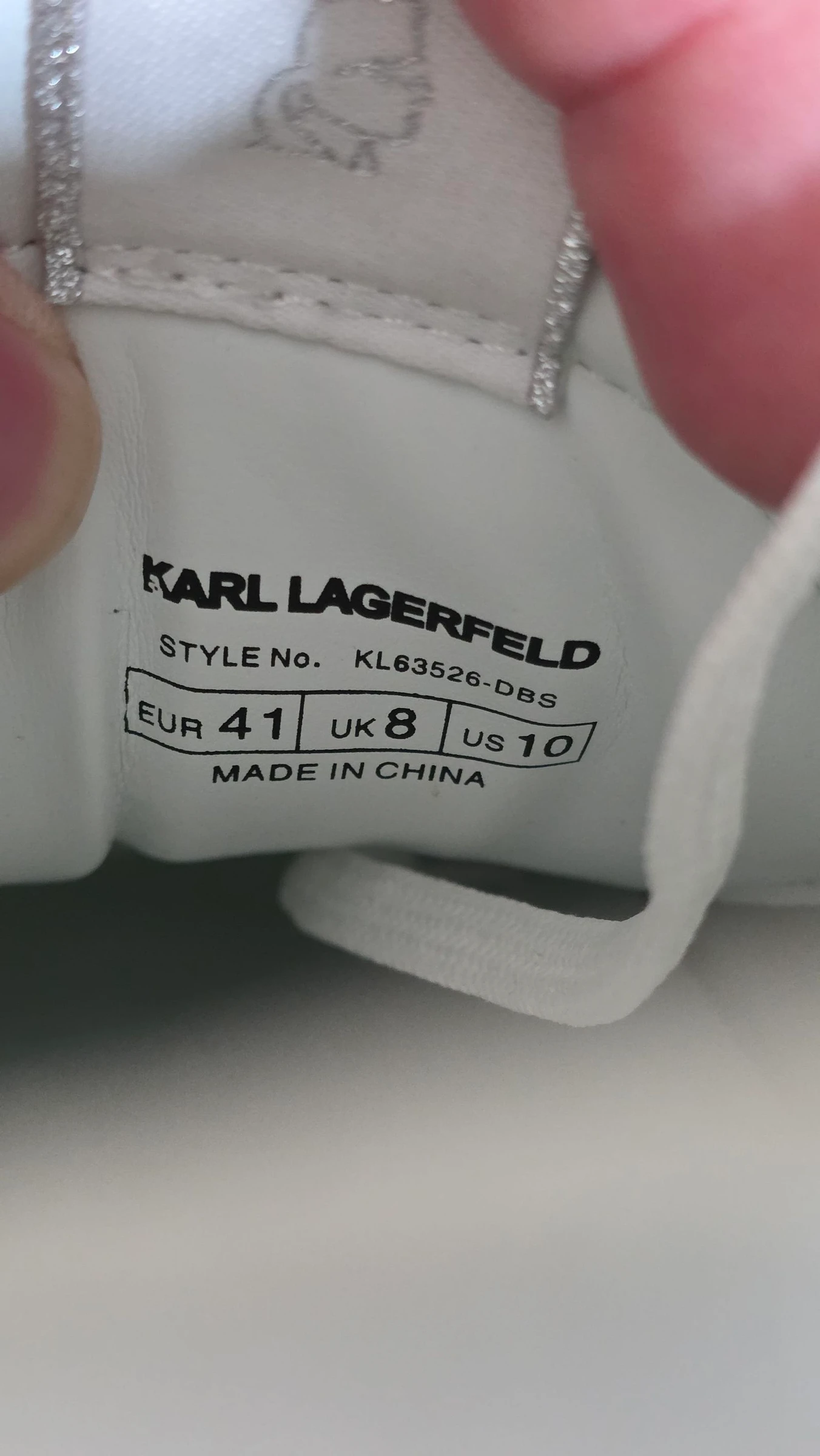 Authentique Karl Lagerfeld maat 41 nooit gedragen – photo 8